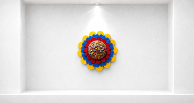 Kinetic 3D Wall Sculptures